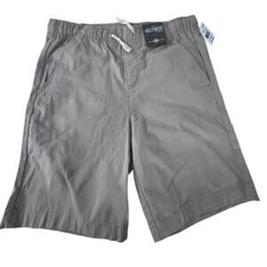 "Hollywood" Boys Tan Shorts Drawstring Waist SZ L 14-16 Meijer Brand Lightweight